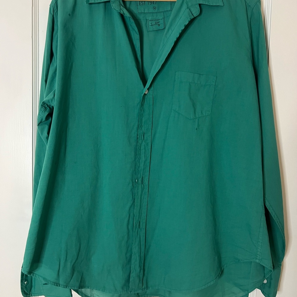 Women’s Green Button Down - Frank & Eileen